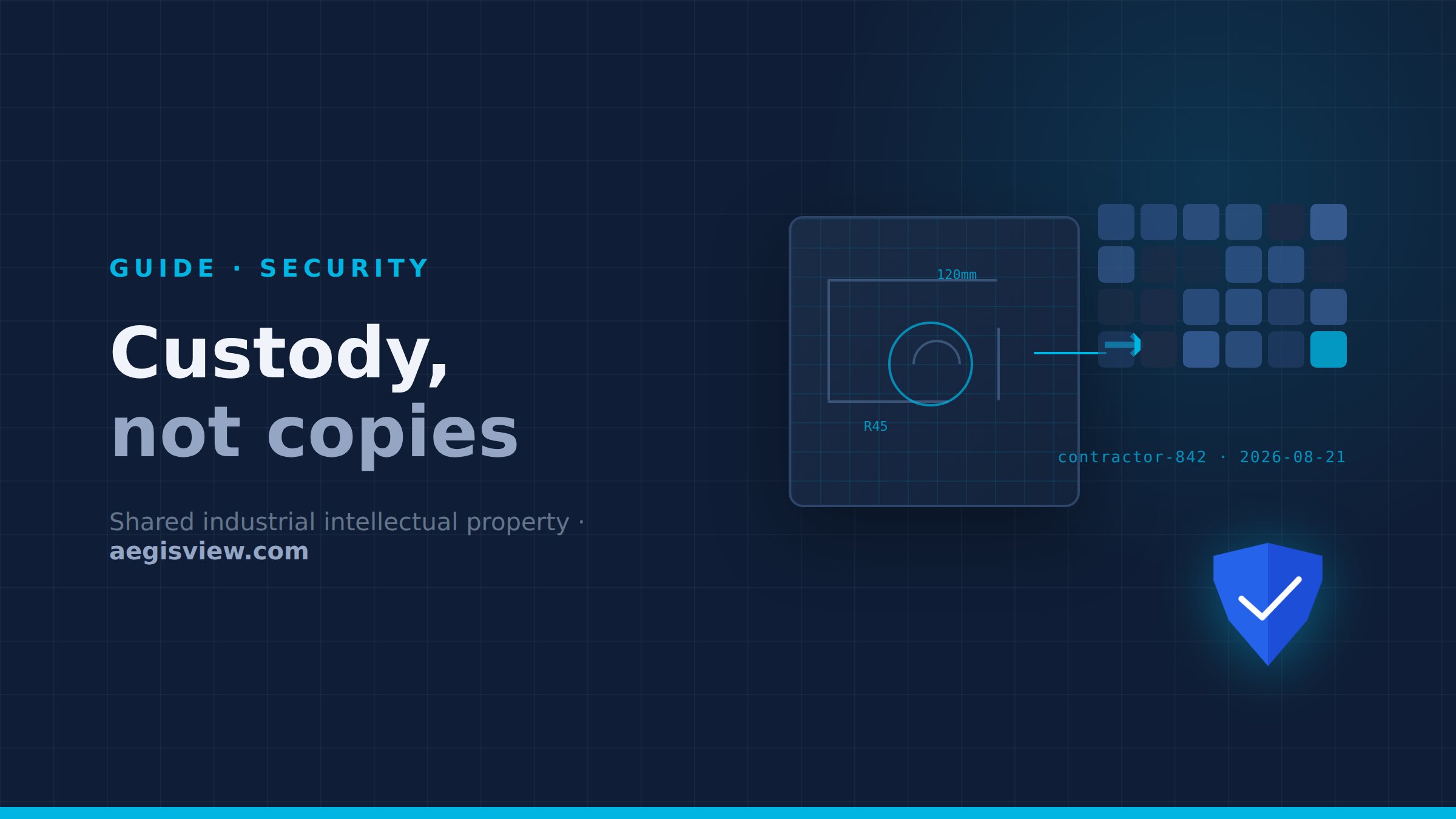 How to protect CAD drawings and industrial IP shared with contractors